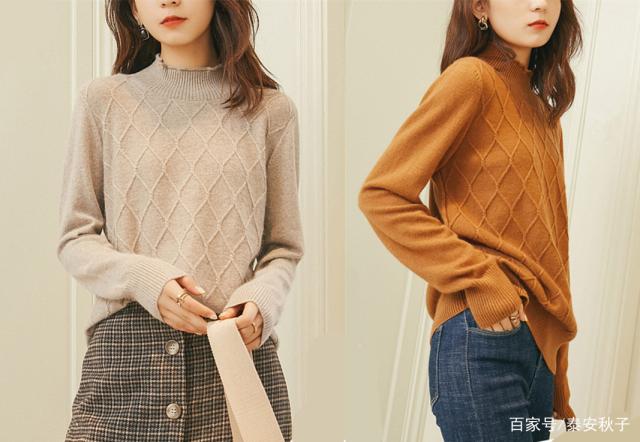 深秋：備幾件質感“羊絨衫”：彈力、百搭、盡顯女人(rén)味！